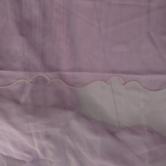 Purple curtains (2) 37x96 inch - Picture 4 of 5